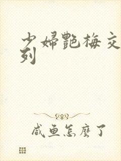 少妇艳梅交换系列