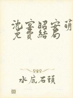 沈宴昭安萌全文免费结局