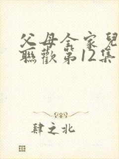 父母全家儿女大联欢第12集