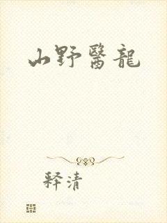 山野医龙封面
