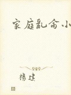 家庭乱仑小说