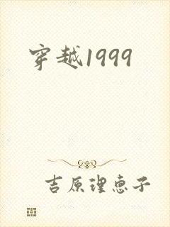 穿越1999封面