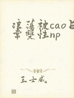 浪荡被cao日常双性np封面
