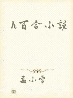 h百合小说封面