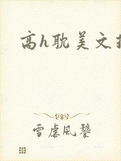 高h耽美文推荐