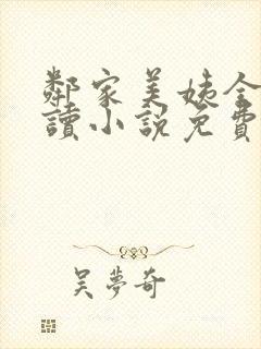 邻家美姨全文阅读小说免费