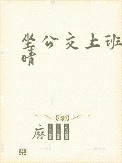 坐公交上班的苏晴