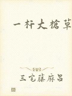 一杆大枪草全家封面