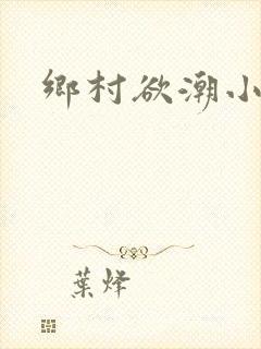 乡村欲潮小说
