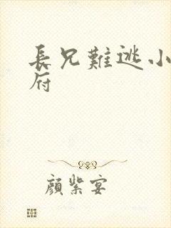 长兄难逃小说萧府