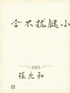 合不拢腿小说