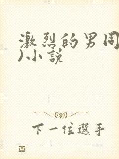 激烈的男同(h)小说