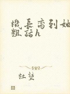 机长脔到她哭h粗话h