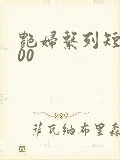 艳妇系列短篇500封面