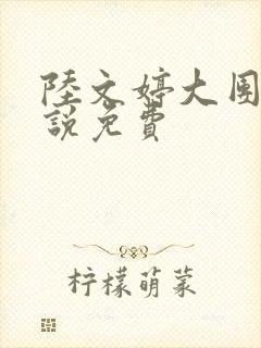陆文婷大团圆小说免费