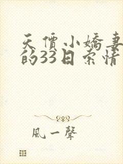 天价小娇妻总裁的33日索情