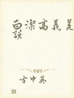 白洁高义美红小说