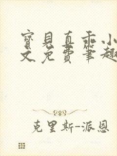 宝贝真乖小说全文免费笔趣阁