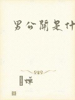 男公关是什么封面