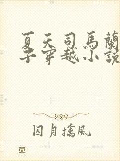 夏天司马兰九皇子穿越小说笔趣阁封面