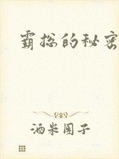 霸总的秘密教学封面