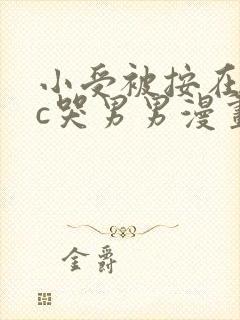 小受被按在墙上c哭男男漫画