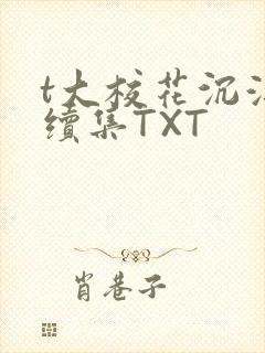 t大校花沉浮录续集TXT