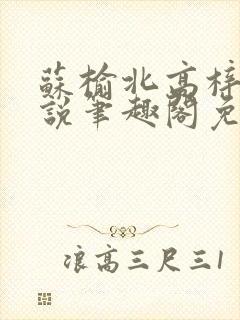 苏榆北高梓淇小说笔趣阁免费阅读
