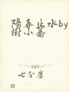 阳春止水by烟树小荞封面