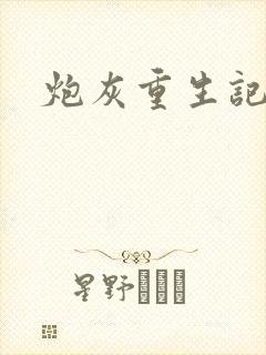 炮灰重生记