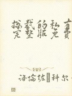 总裁的私有宝贝完整版免费阅读
