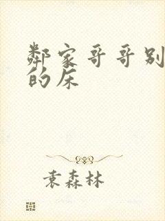邻家哥哥别上我的床