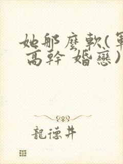 她那么软(军婚 高干 婚恋)完结封面