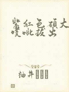 紫红色硕大噗呲噗呲拔出封面