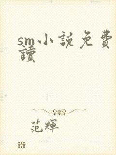 sm小说免费阅读