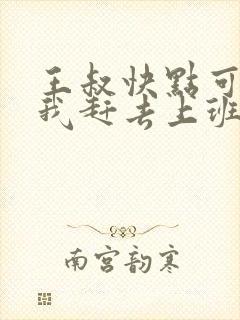 王叔快点可以吗我赶去上班