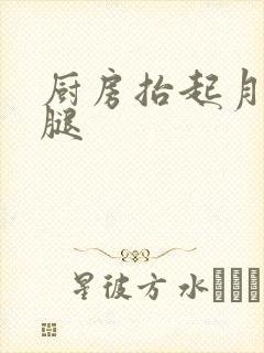 厨房抬起月月的腿封面
