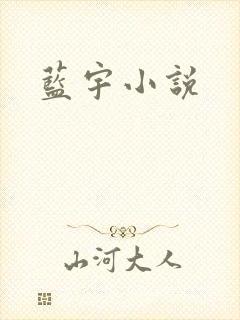 蓝宇小说