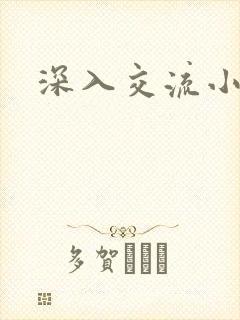 深入交流小说封面