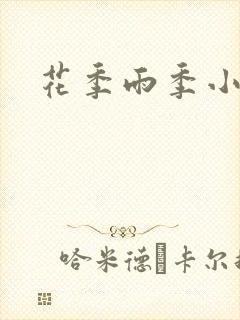 花季雨季小说