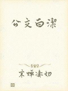 公交白洁