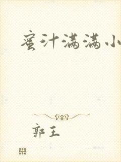 蜜汁满满小说
