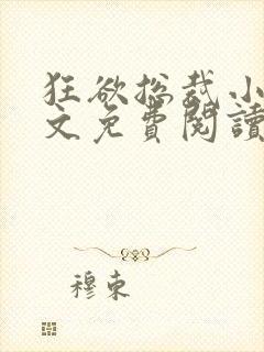 狂欲总裁小说全文免费阅读