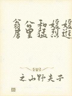 翁公和媛媛在厨房里猛烈进出封面