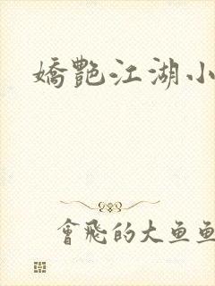 娇艳江湖小说封面