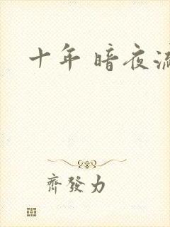 十年 暗夜流光