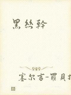 黑丝干
