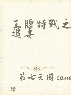 王牌特战之军少追妻