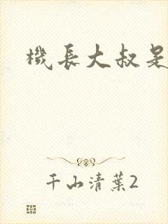 机长大叔是饿狼