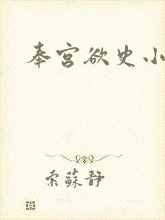 奉宫欲史小说封面